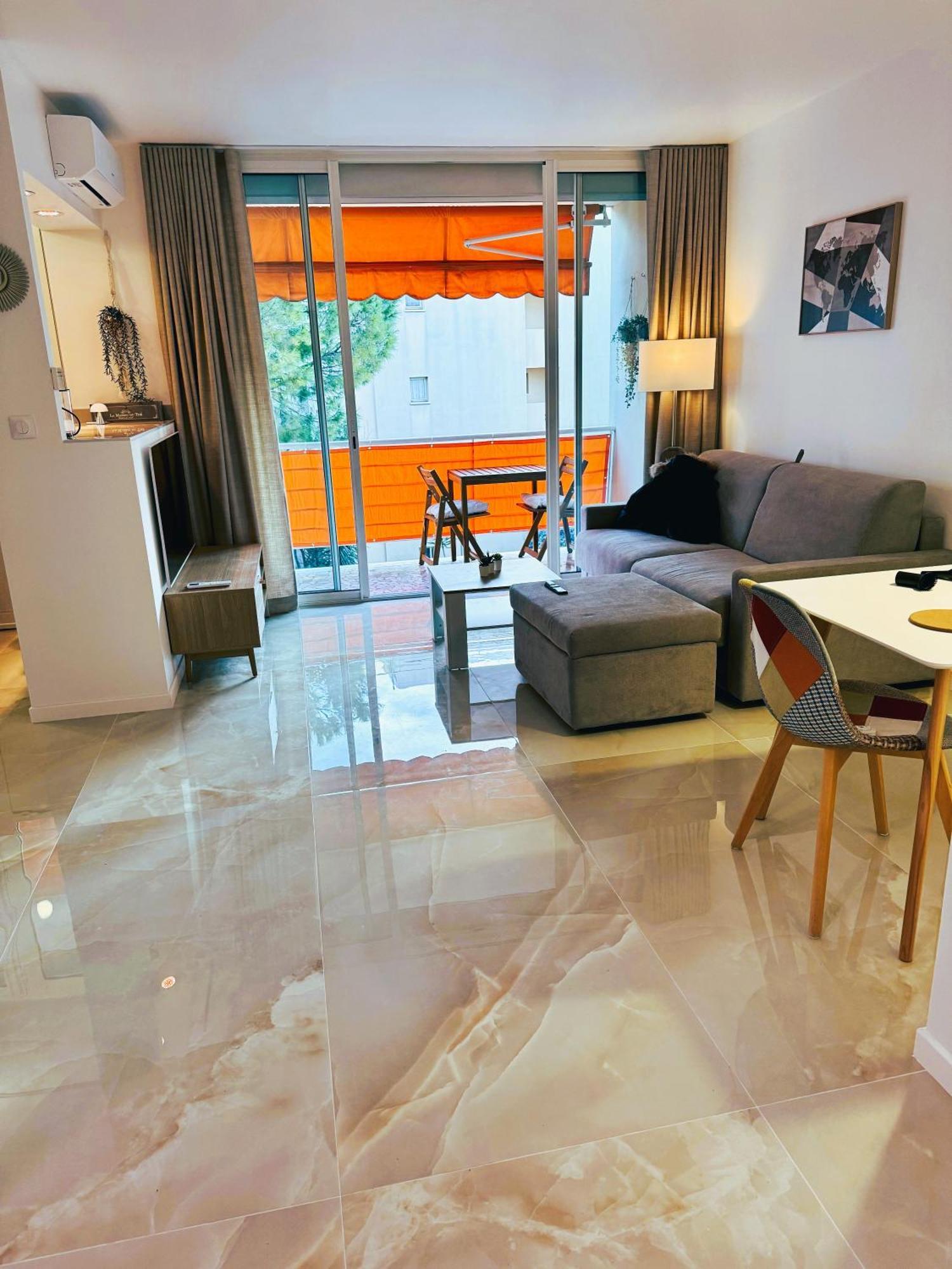 Studio Climatise 600M De La Plage Cagnes-sur-Mer Exterior foto