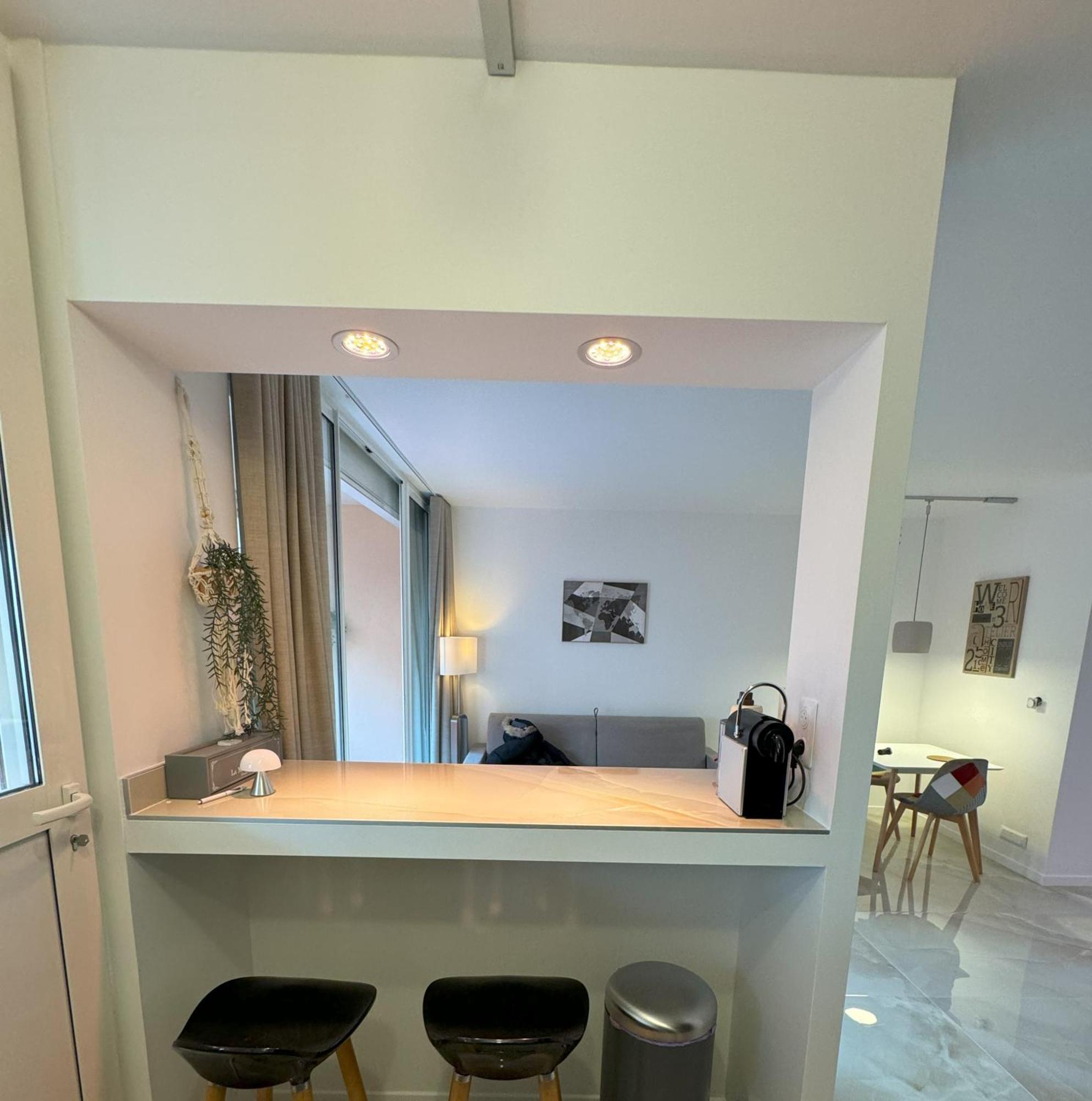 Studio Climatise 600M De La Plage Cagnes-sur-Mer Exterior foto